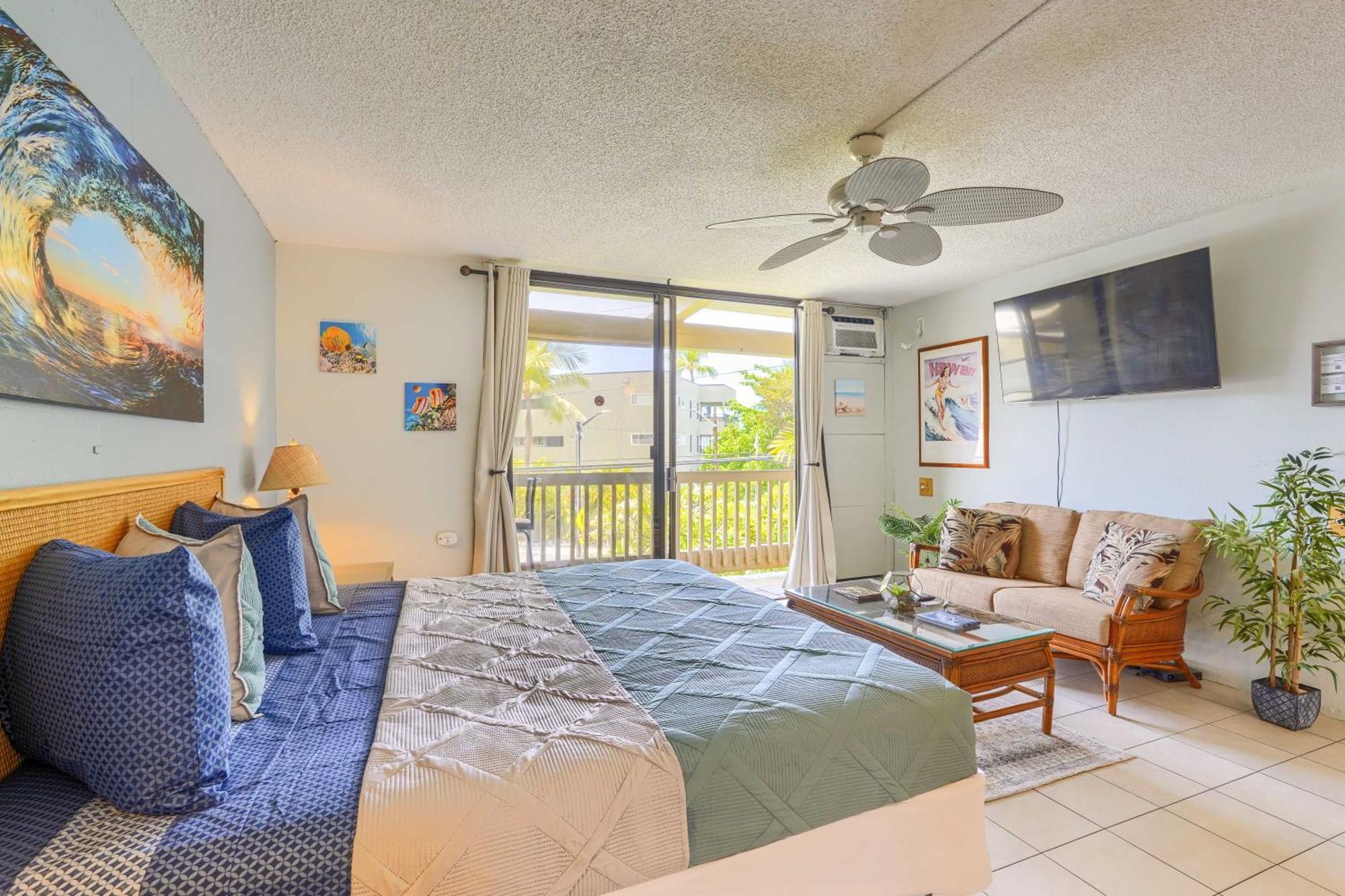 Couples Beach Studio / Relaxing & Comfortable. Kailua-Kona Dış mekan fotoğraf